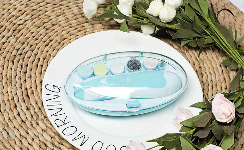 Lime à ongles électrique pour bébé – Sécurité et simplicité 🌸