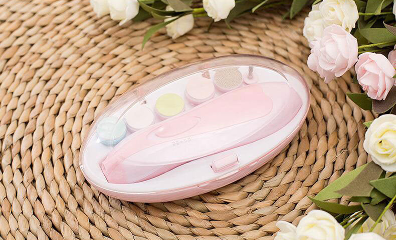 Lime à ongles électrique pour bébé – Sécurité et simplicité 🌸
